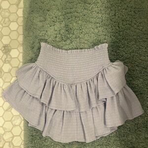 Lavender Ruffled Skirt